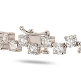 Ladys 18K White Gold Tennis Bracelet
