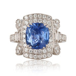 Sapphire & Diamond Ring