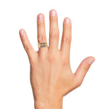 14K Mens Yellow Gold Ring