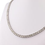 18K Gold Diamond Necklace