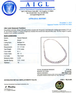 18K Gold Diamond Necklace
