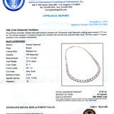 18K Gold Diamond Necklace