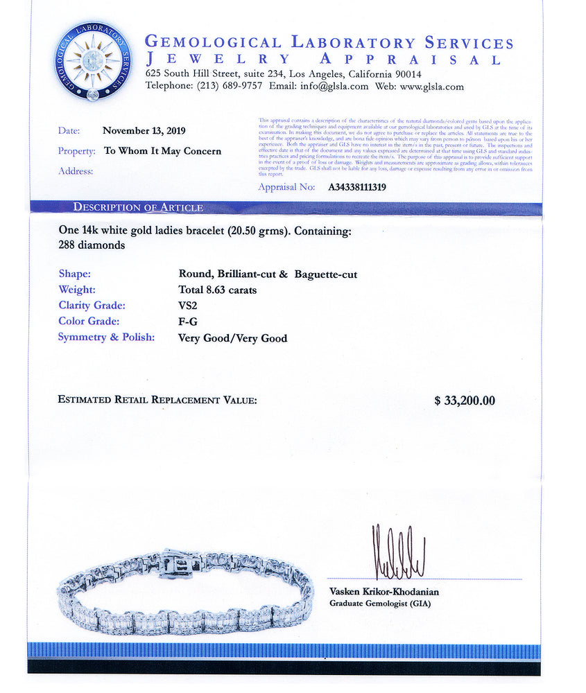 14K Gold Ladies Bracelet