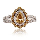 Fancy Deep Yellow Unity Ring