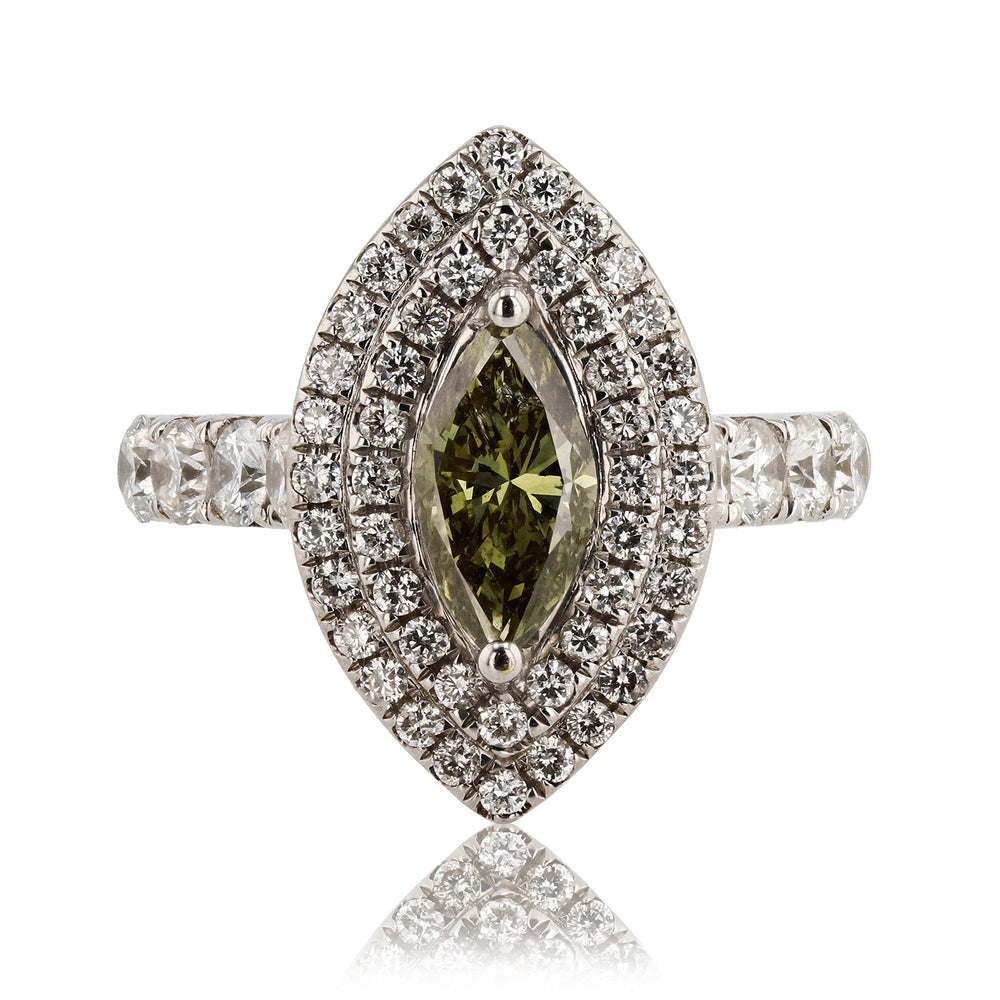 Marquise Brilliant Diamond Ring