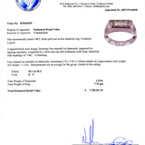 Tapered Block Mens Diamond Ring