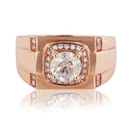 14K Rose Gold Diamond Ring