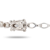 Unique Emerald Diamond Bracelet