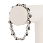 Black Diamond Swan Ladies Bracelet