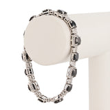 Black Diamond Swan Ladies Bracelet