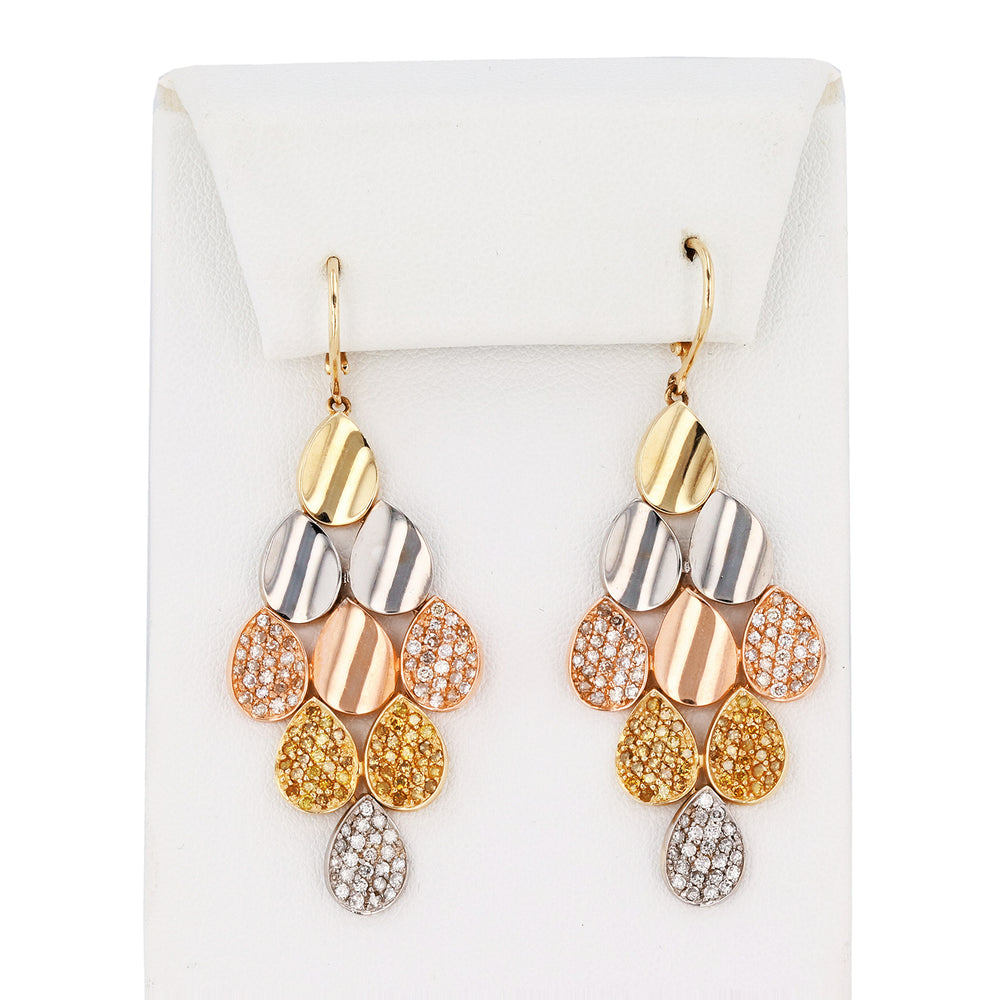 Rain Drops Diamond Earrings