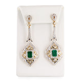 Yellow Gold Luxory Designer Earrings