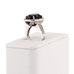 Black And White Diamond Ring
