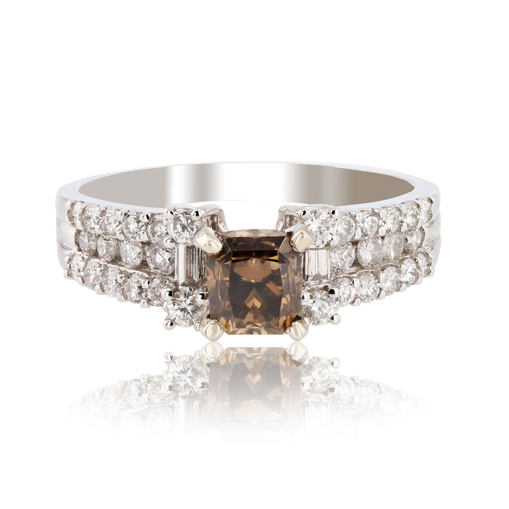 Fancy Brown Diamond Ring