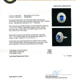 Stunning Tanzanite Diamond Ring