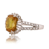 Natural Yellow Sapphire Stone
